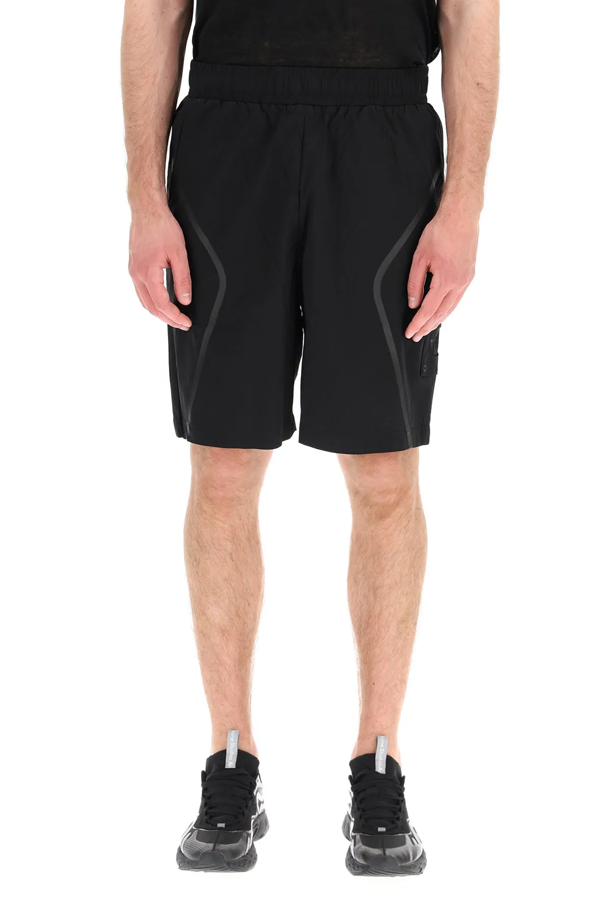 A-Cold-Wall* Stripe-Detailed Track Shorts