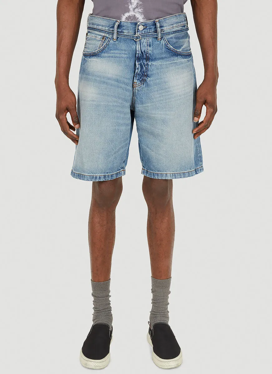 Acne Studios Organic Denim Shorts
