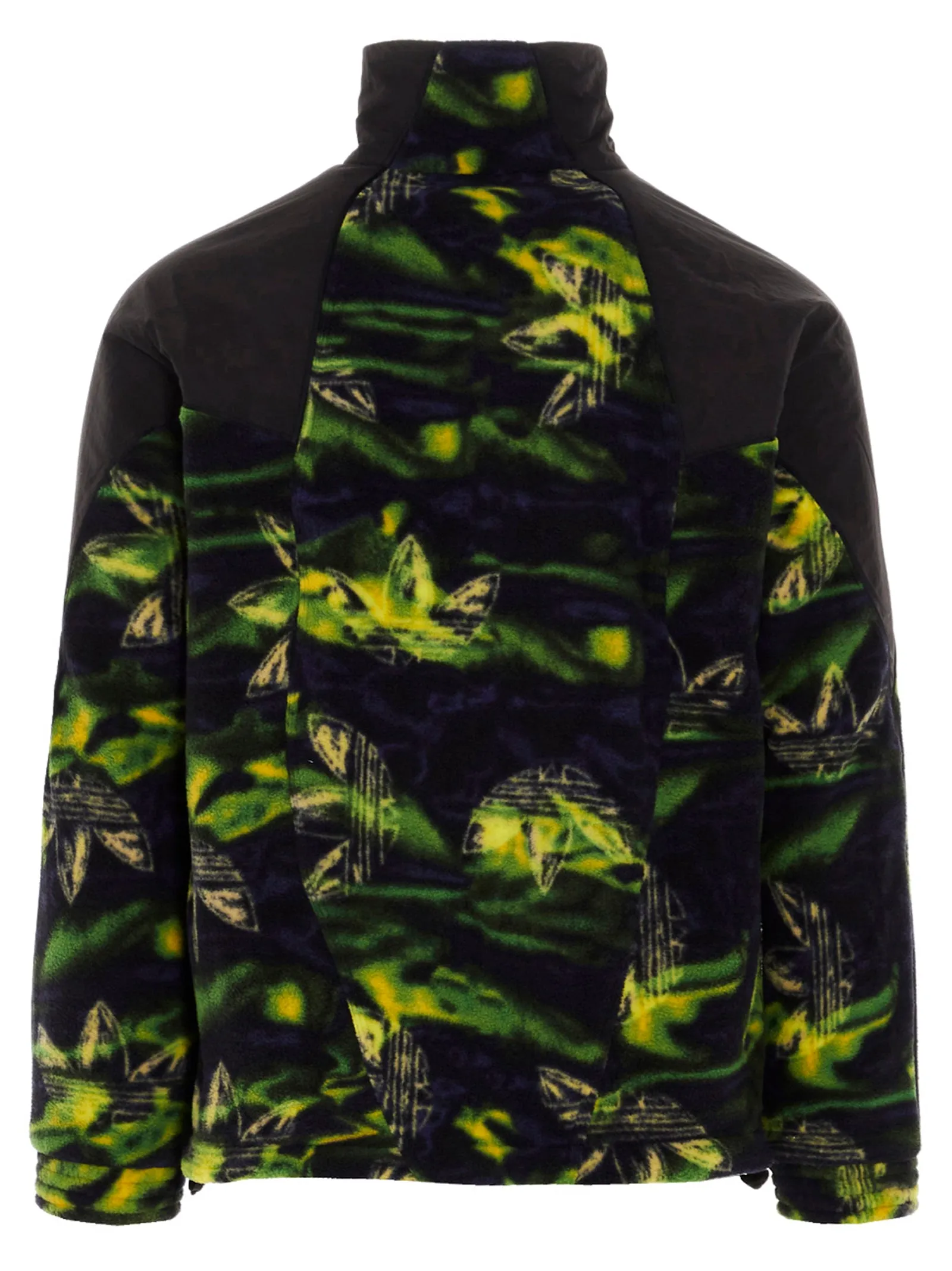 Adidas Originals Big Trefoil Printed Polar Fleece Track Jacket