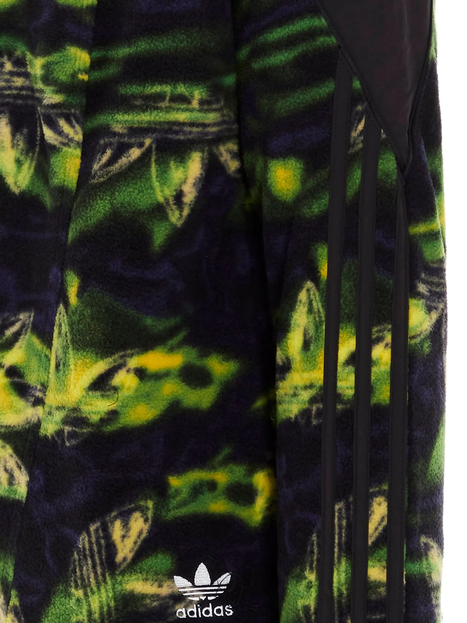 Adidas Originals Big Trefoil Printed Polar Fleece Track Jacket