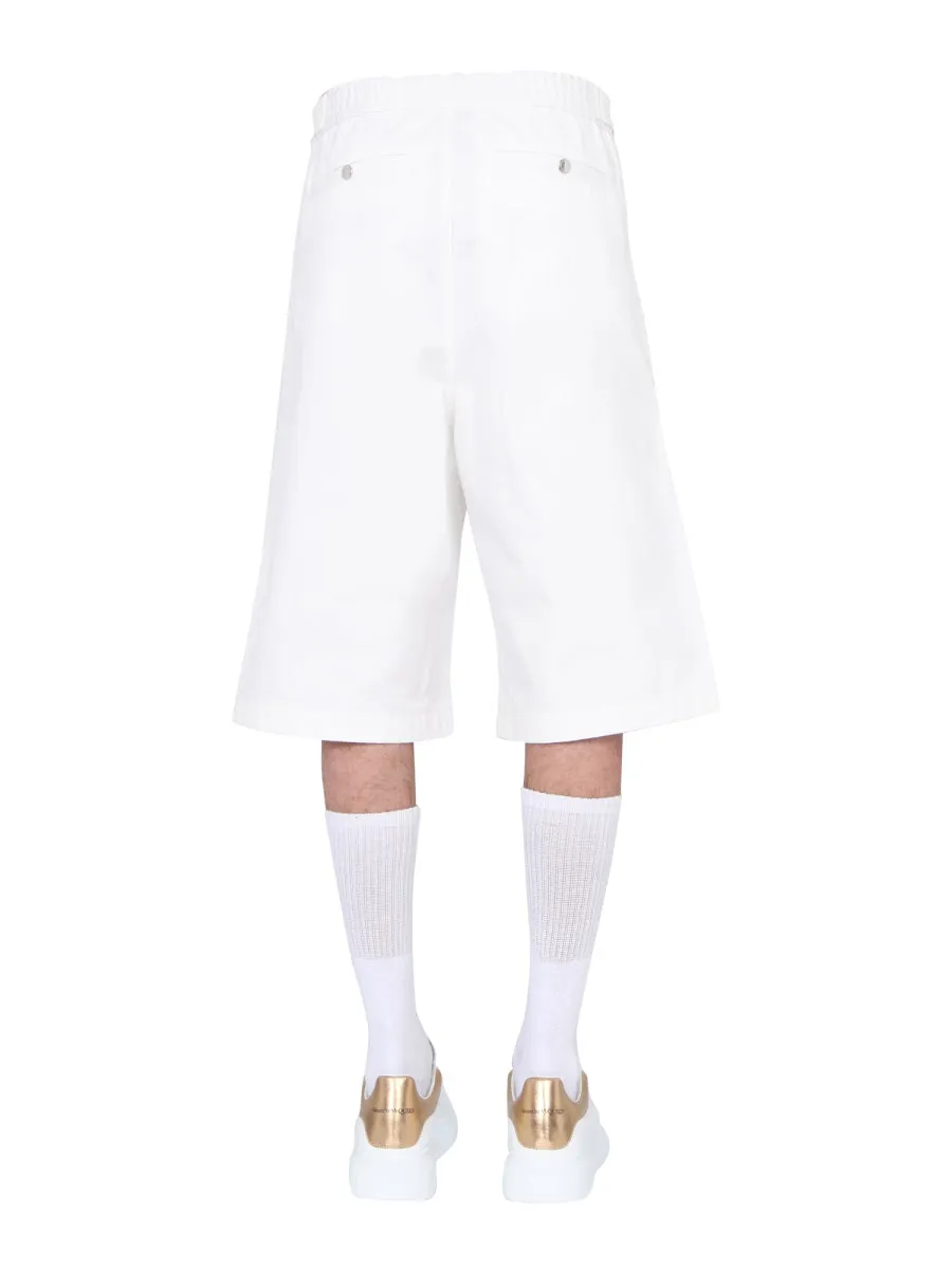 Alexander McQueen Japanese Gabardine Shorts