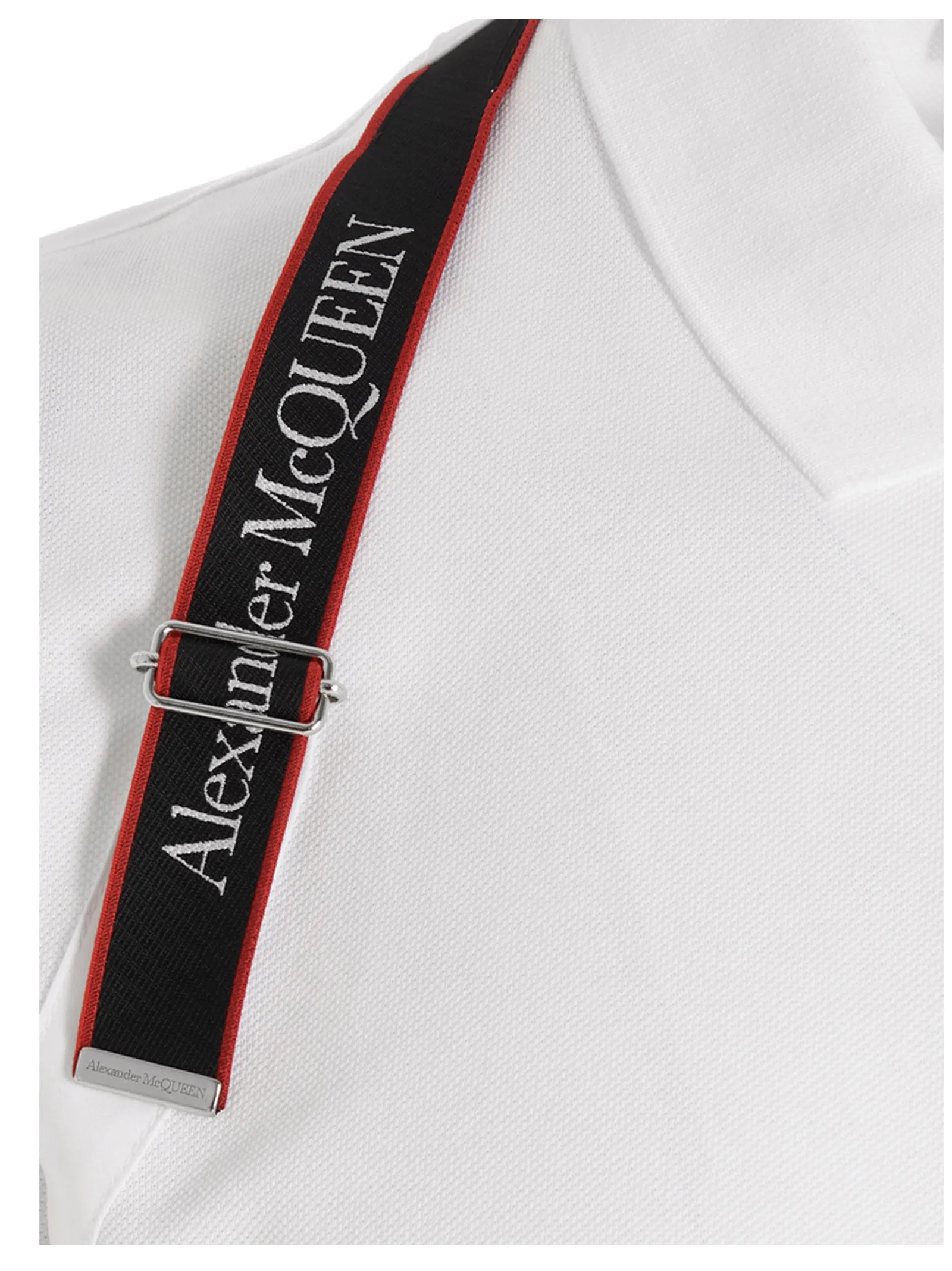 Alexander McQueen Logo Band Polo Shirt