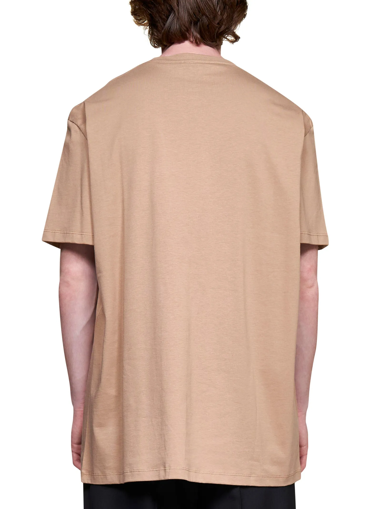 Alexander McQueen Logo Patch Crewneck T-Shirt