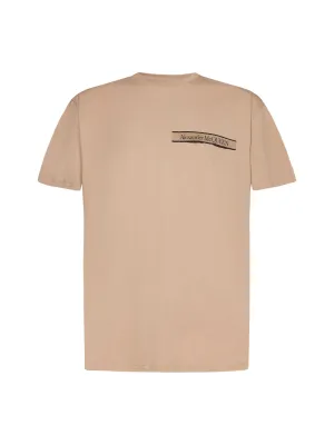 Alexander McQueen Logo Patch Crewneck T-Shirt