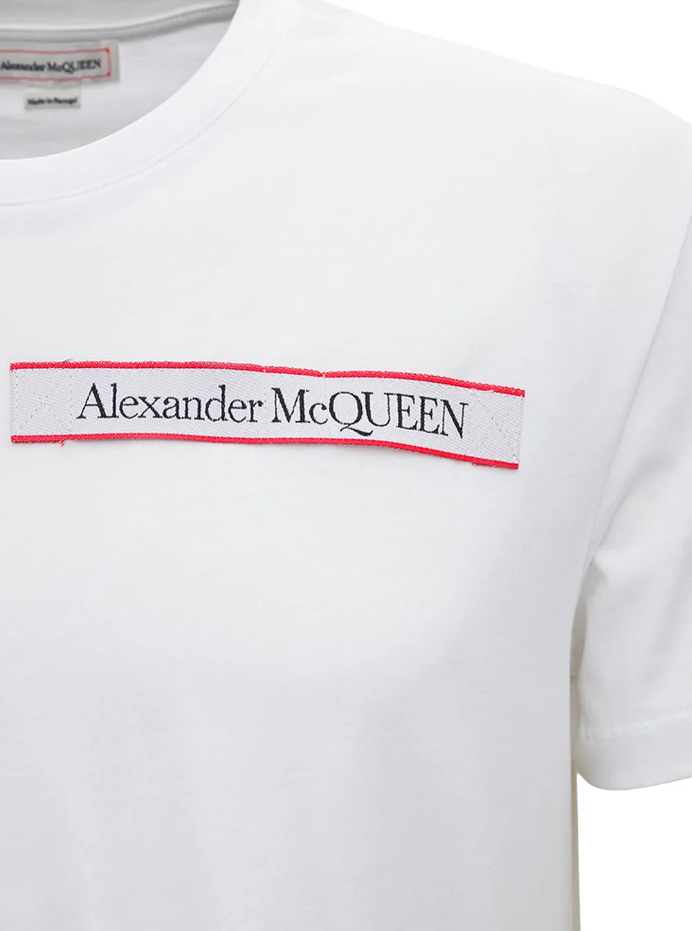 Alexander McQueen Logo Patch T-Shirt