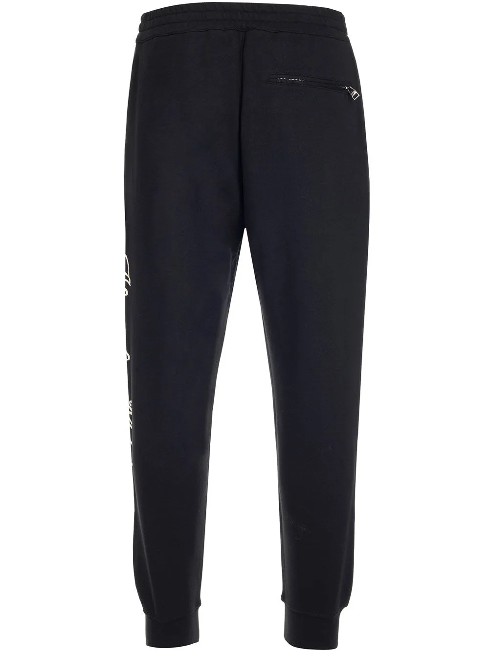 Alexander McQueen Logo Printed Jogger Pants