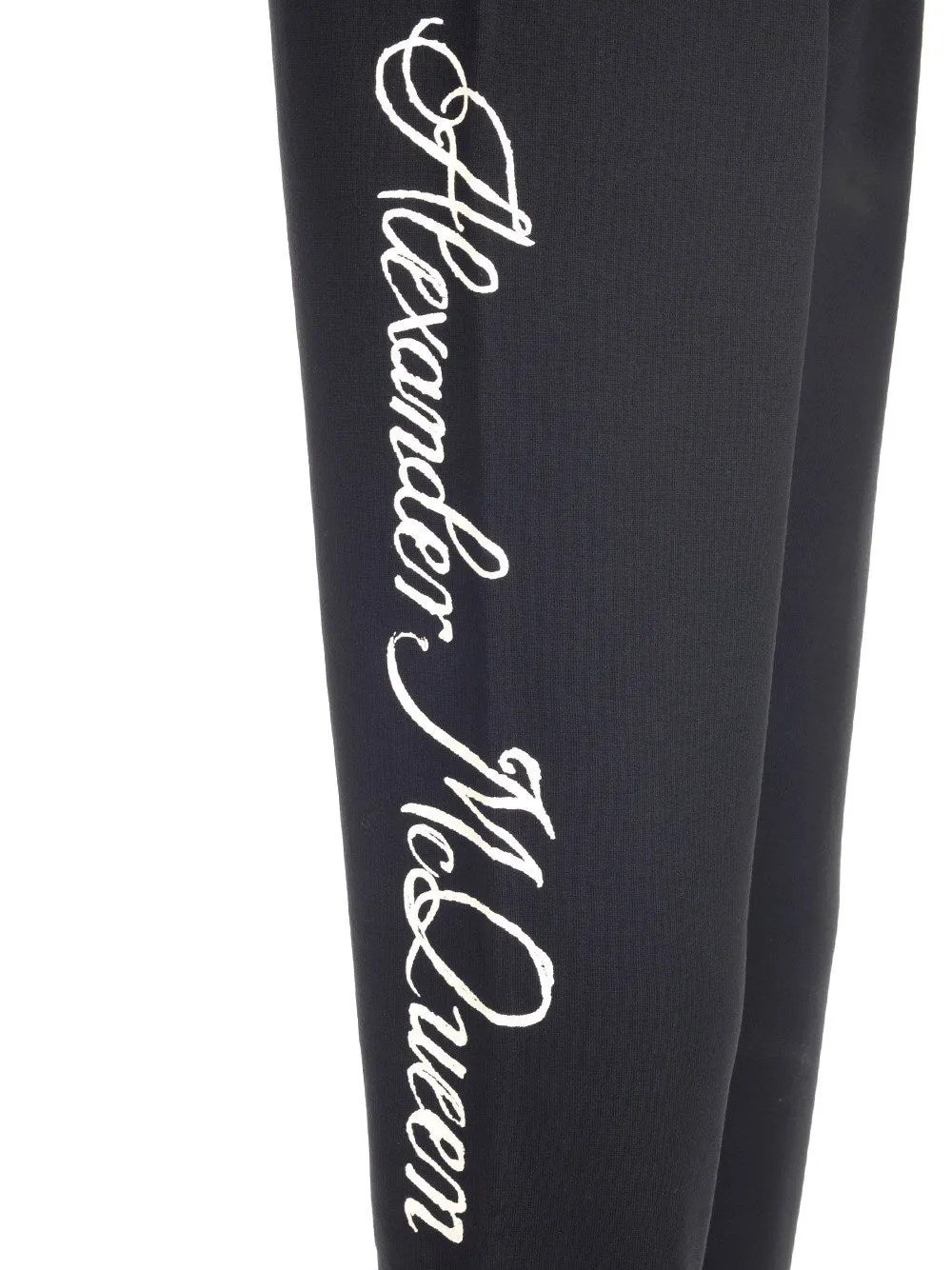 Alexander McQueen Logo Printed Jogger Pants