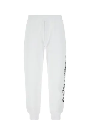 Alexander McQueen Logo Printed Jogger Pants