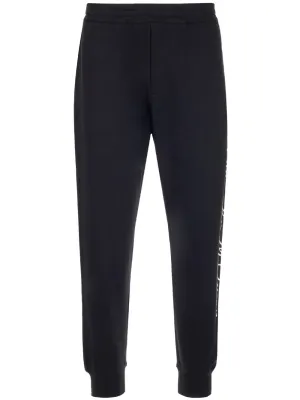 Alexander McQueen Logo Printed Jogger Pants