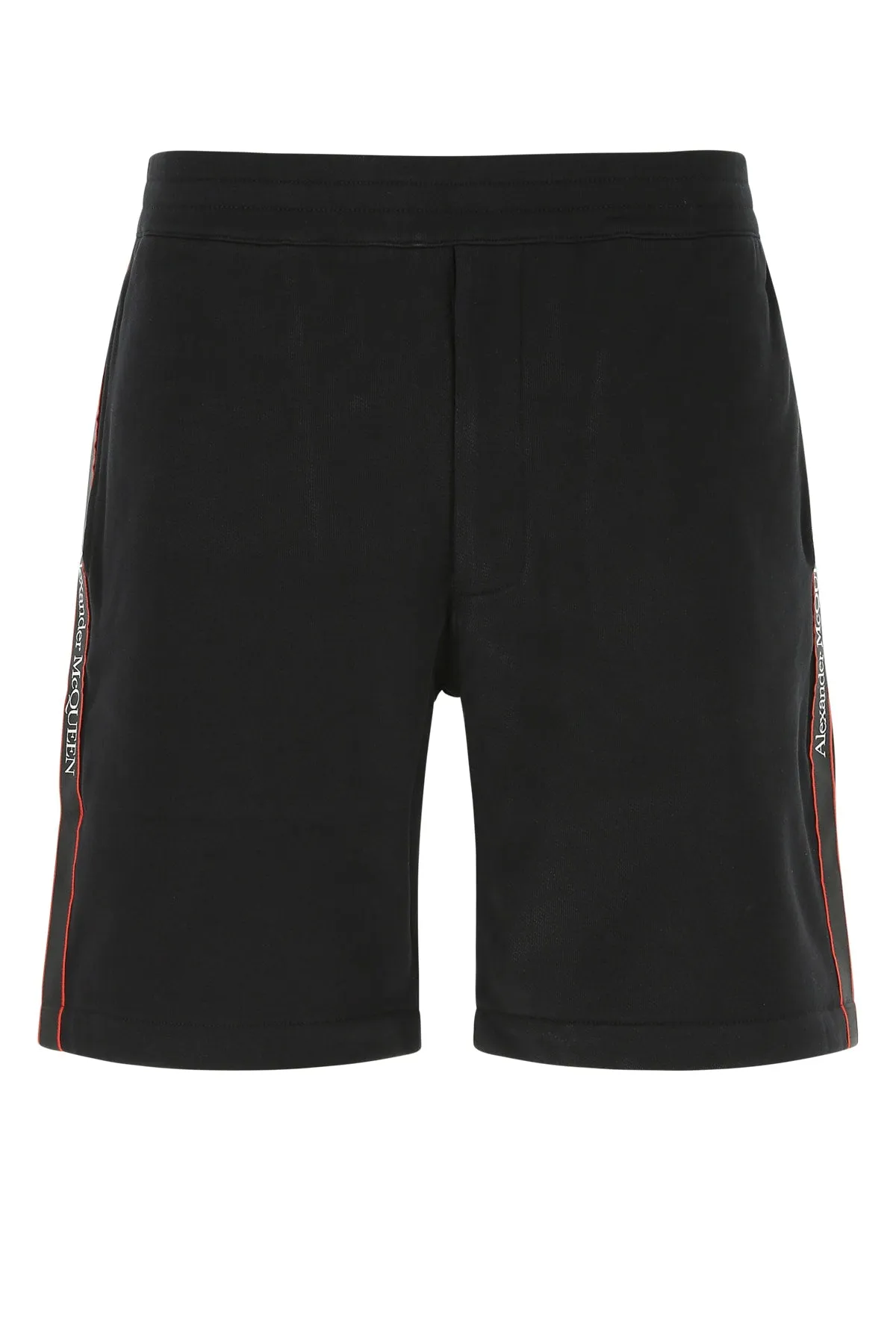 Alexander McQueen Logo Printed Sweat Shorts