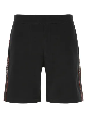 Alexander McQueen Logo Printed Sweat Shorts