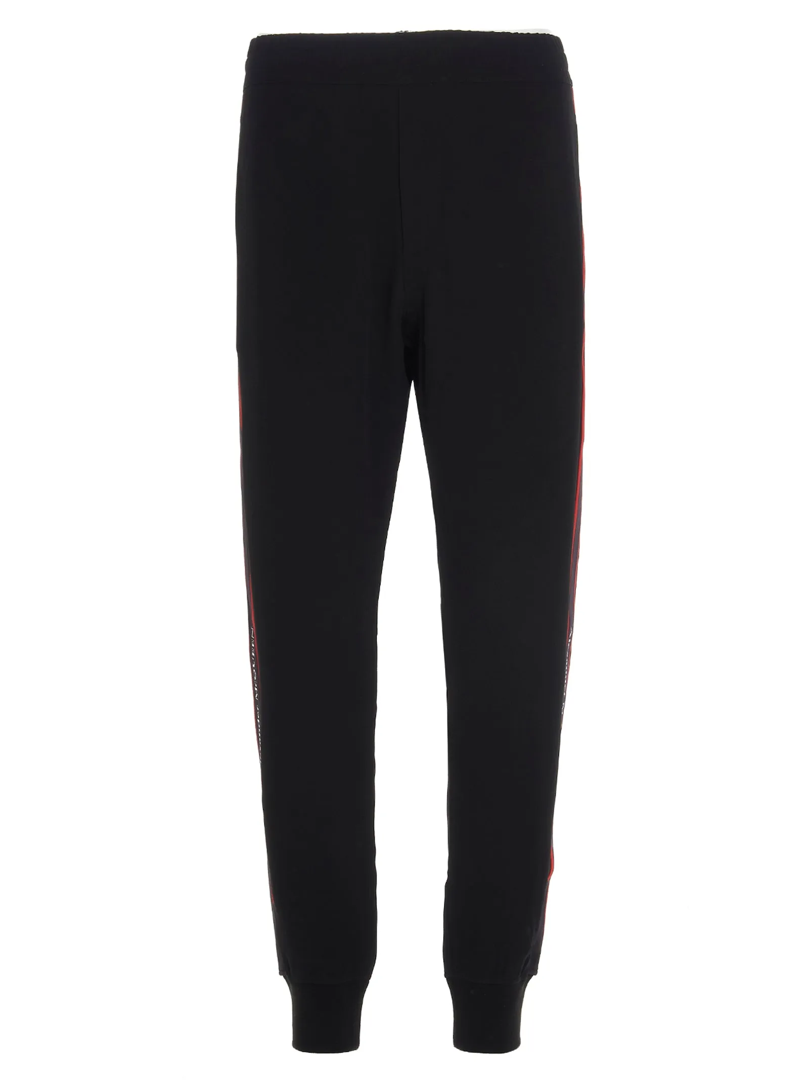 Alexander McQueen Logo Tape Straight Leg Track Pants