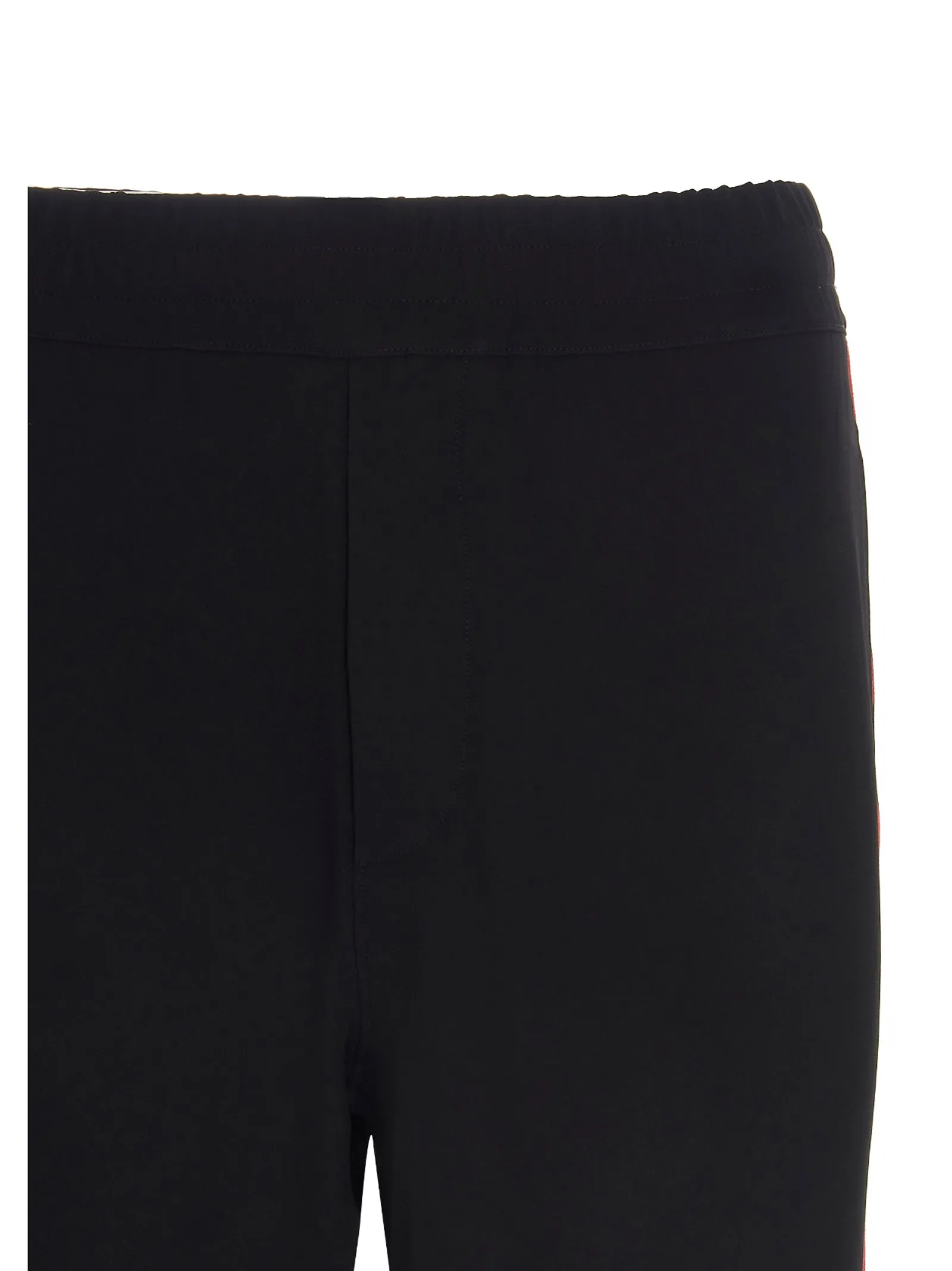 Alexander McQueen Logo Tape Straight Leg Track Pants