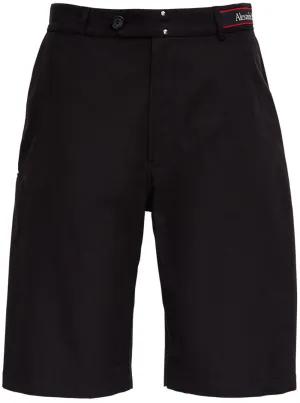 Alexander McQueen Logo Waistband Bermuda Shorts