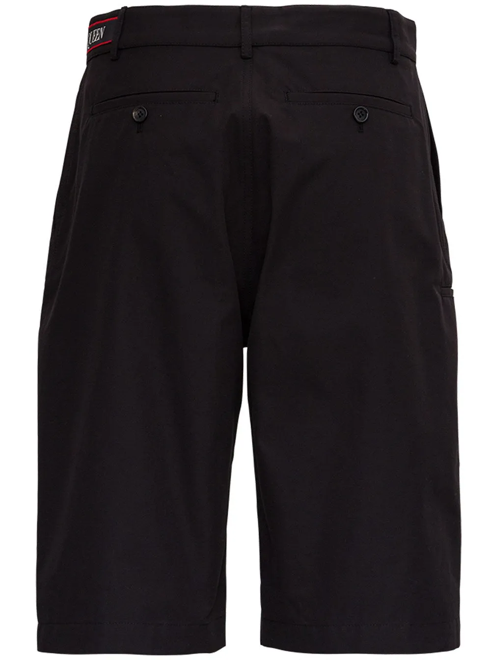 Alexander McQueen Logo Waistband Bermuda Shorts