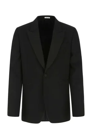 Alexander McQueen Single-Breasted Long Sleeved Jacket
