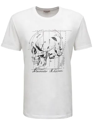 Alexander McQueen Skull Diagram T-Shirt