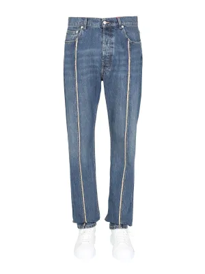 Alexander McQueen Straight Leg Jeans