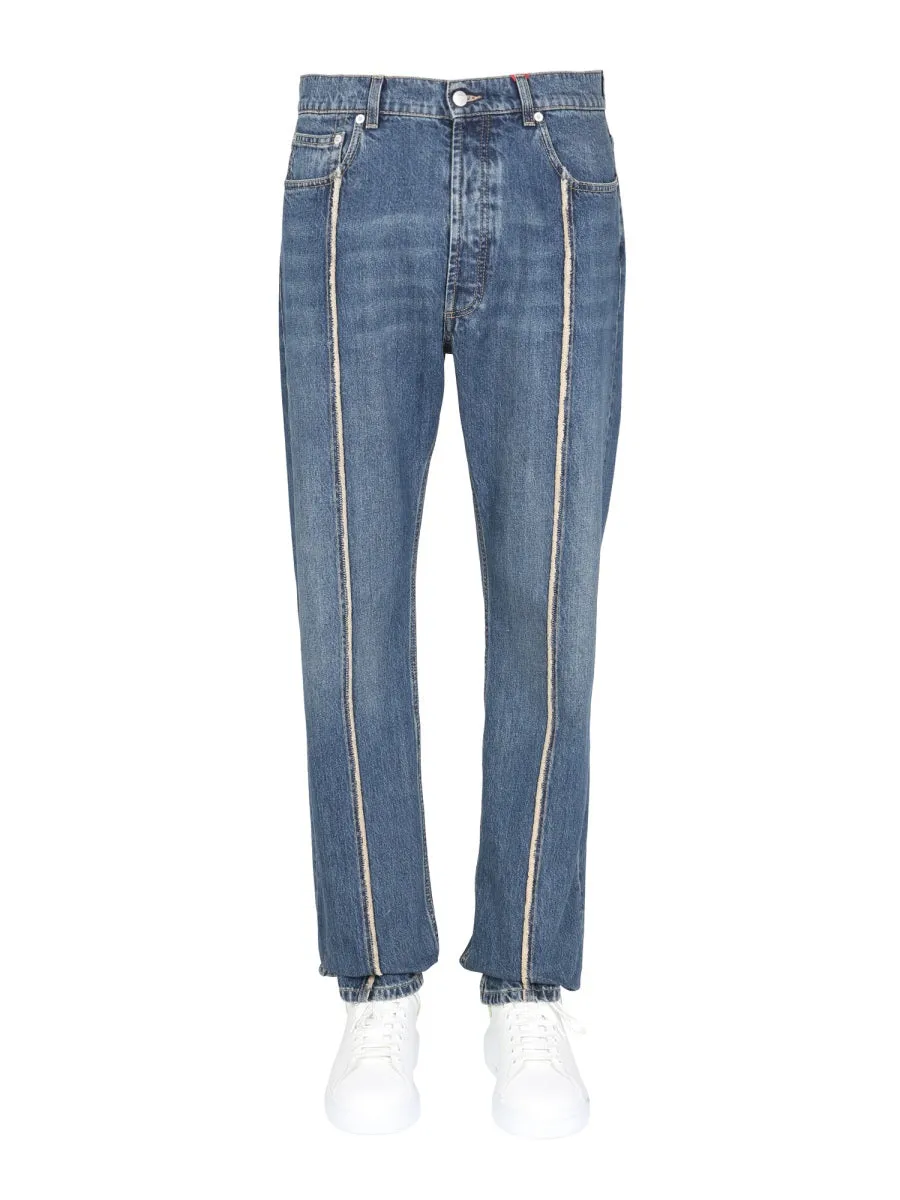 Alexander McQueen Straight Leg Jeans