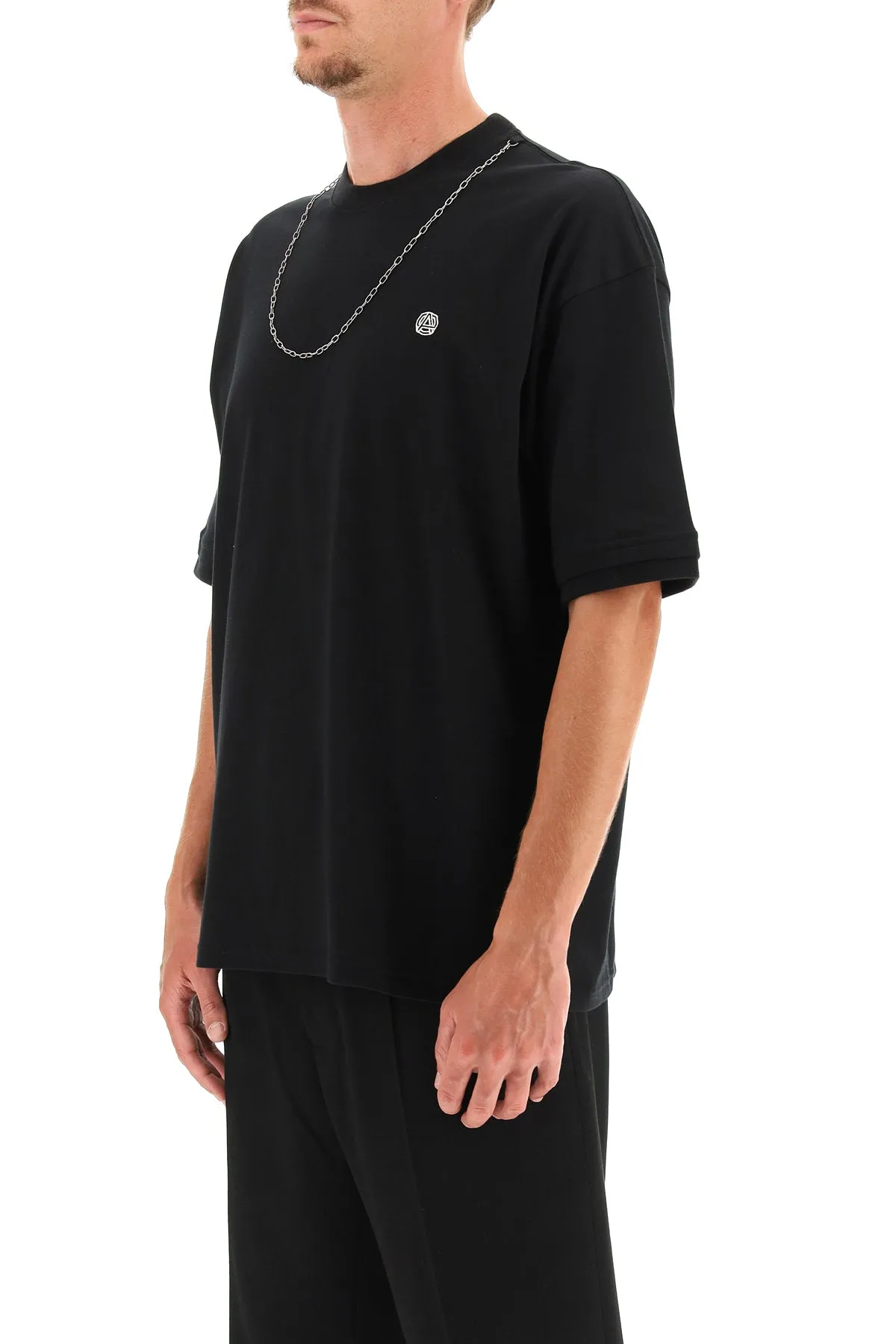 Ambush Chain Collar Detail Crewneck T-Shirt