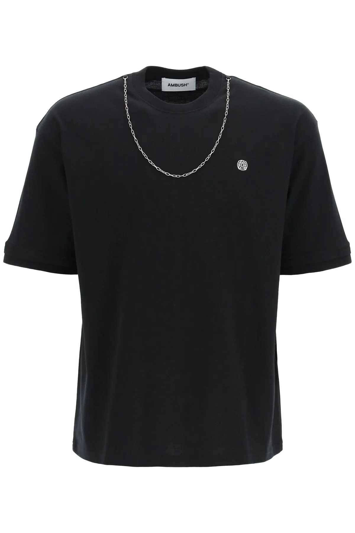 Ambush Chain Collar Detail Crewneck T-Shirt