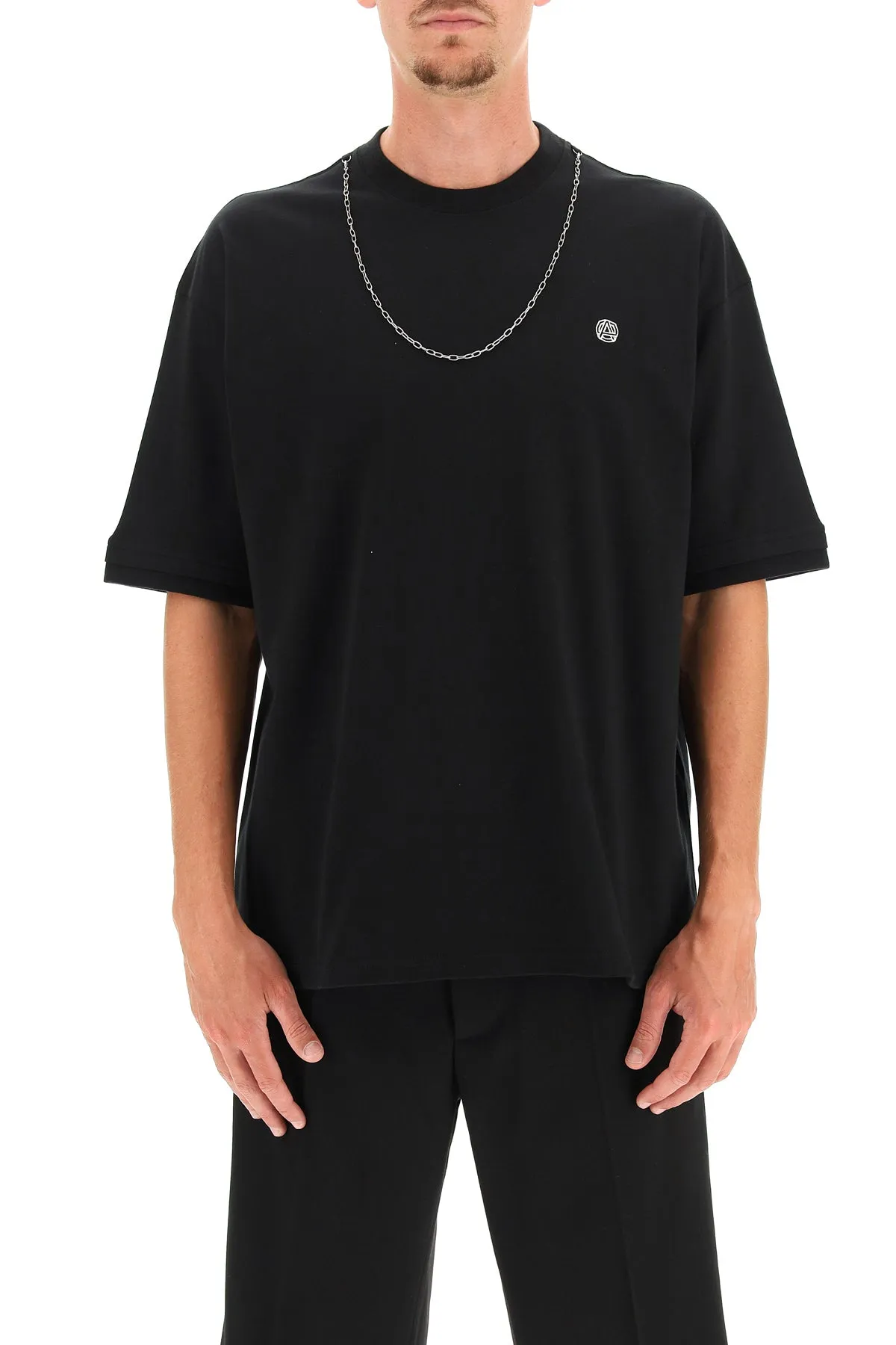Ambush Chain Collar Detail Crewneck T-Shirt