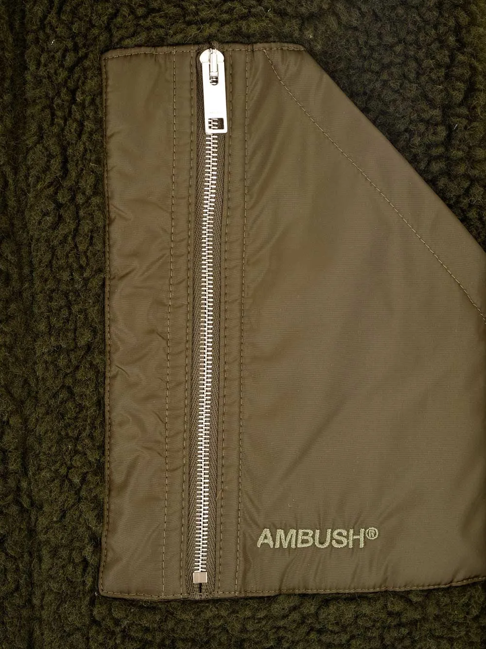 Ambush Chest Pocket Shearling Jacket