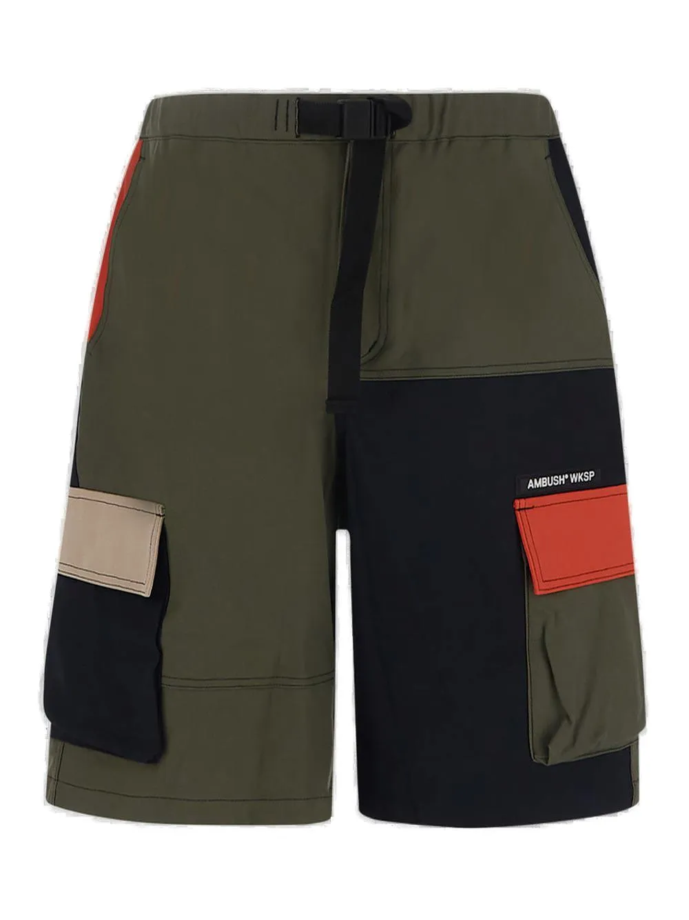 Ambush Color-Block Straight Leg Shorts