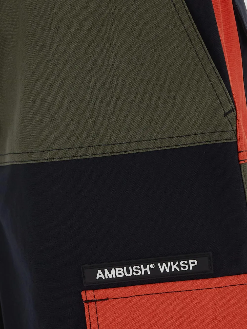 Ambush Color-Block Straight Leg Shorts