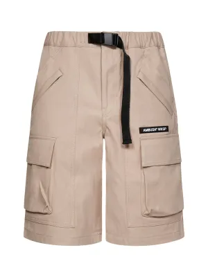 Ambush Logo Patch Belted Cargo Shorts