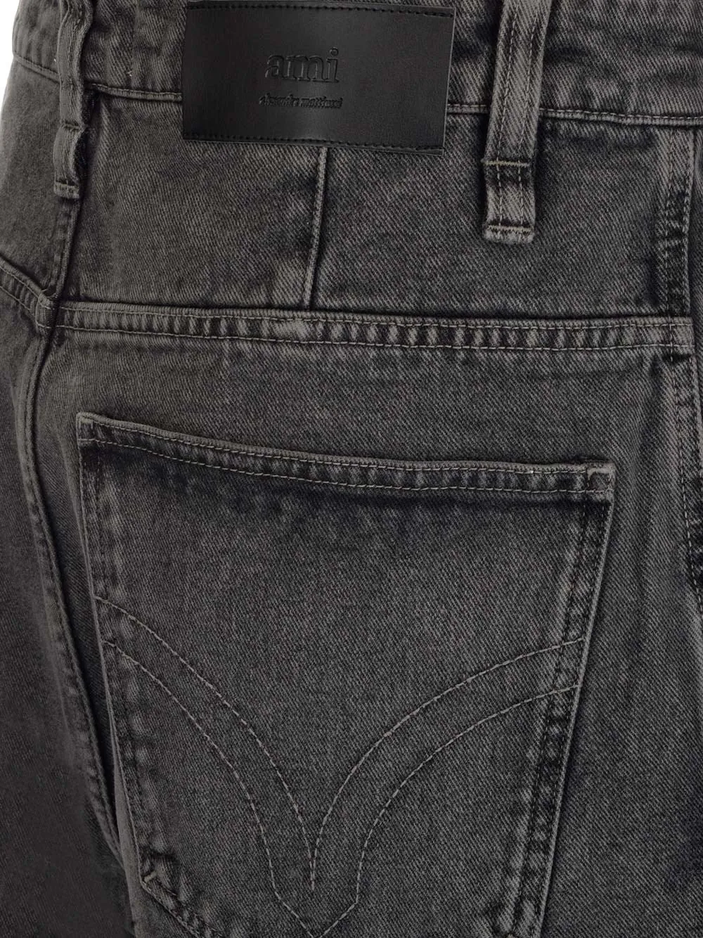 AMI Alex Fit Denim Shorts