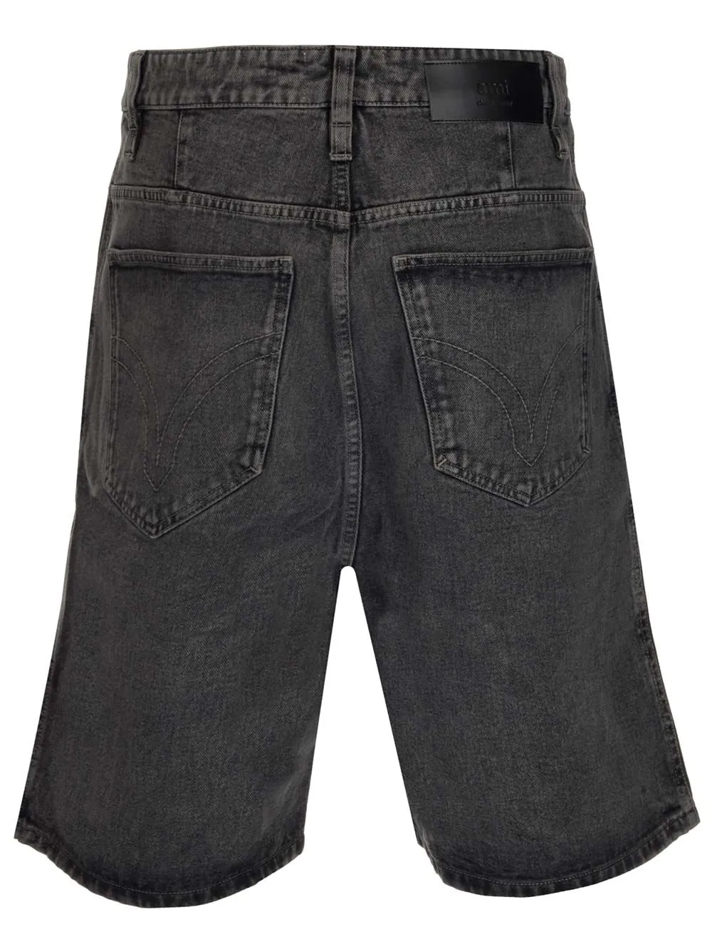 AMI Alex Fit Denim Shorts