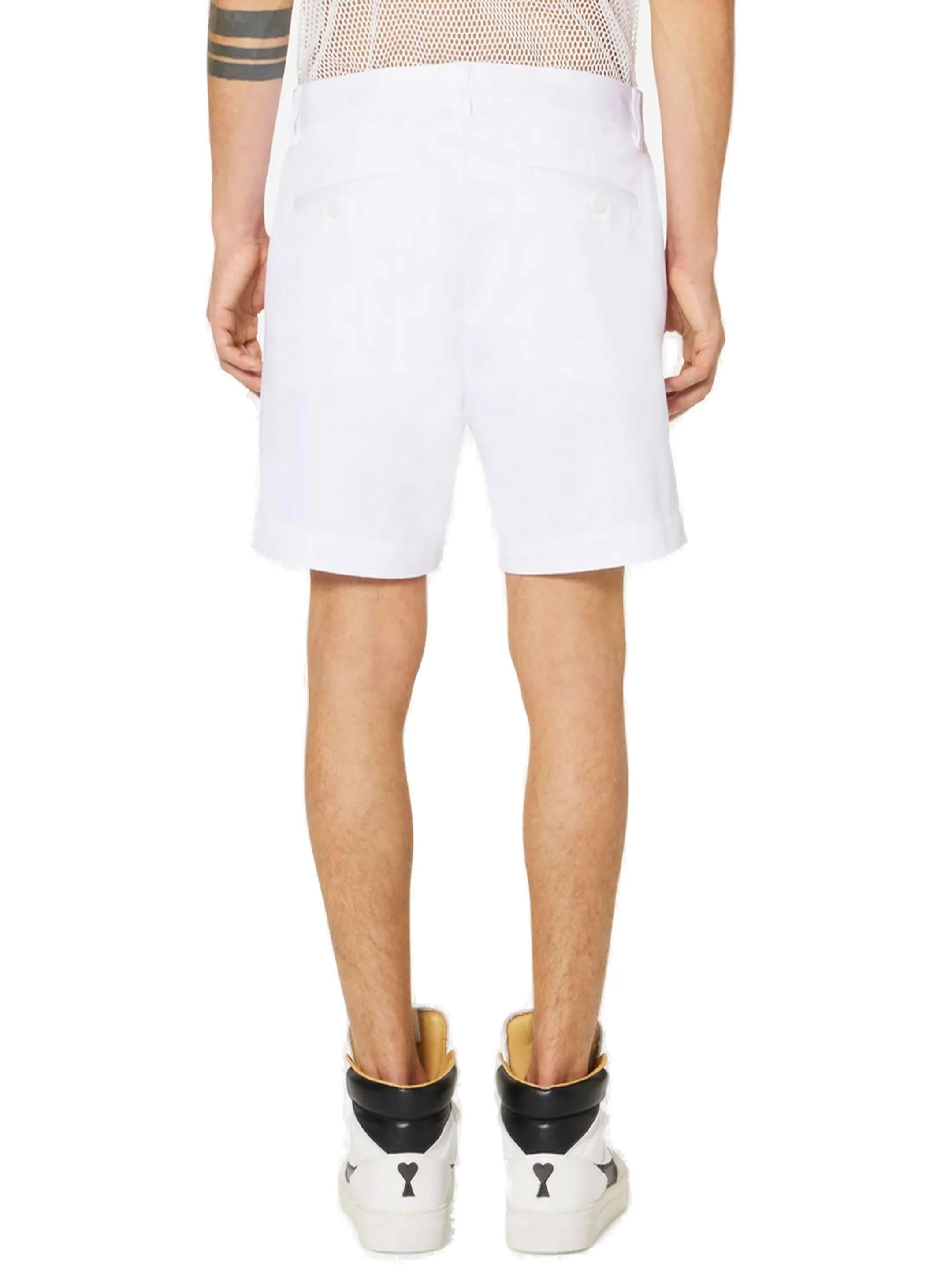 AMI Buttoned Bermuda Shorts