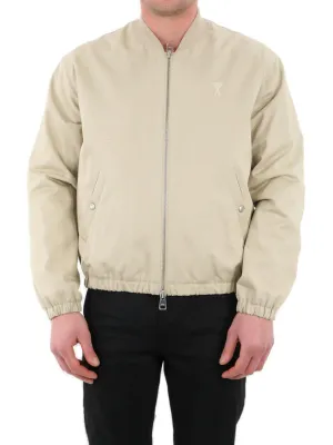 AMI De Coeur Zip-Up Bomber Jacket