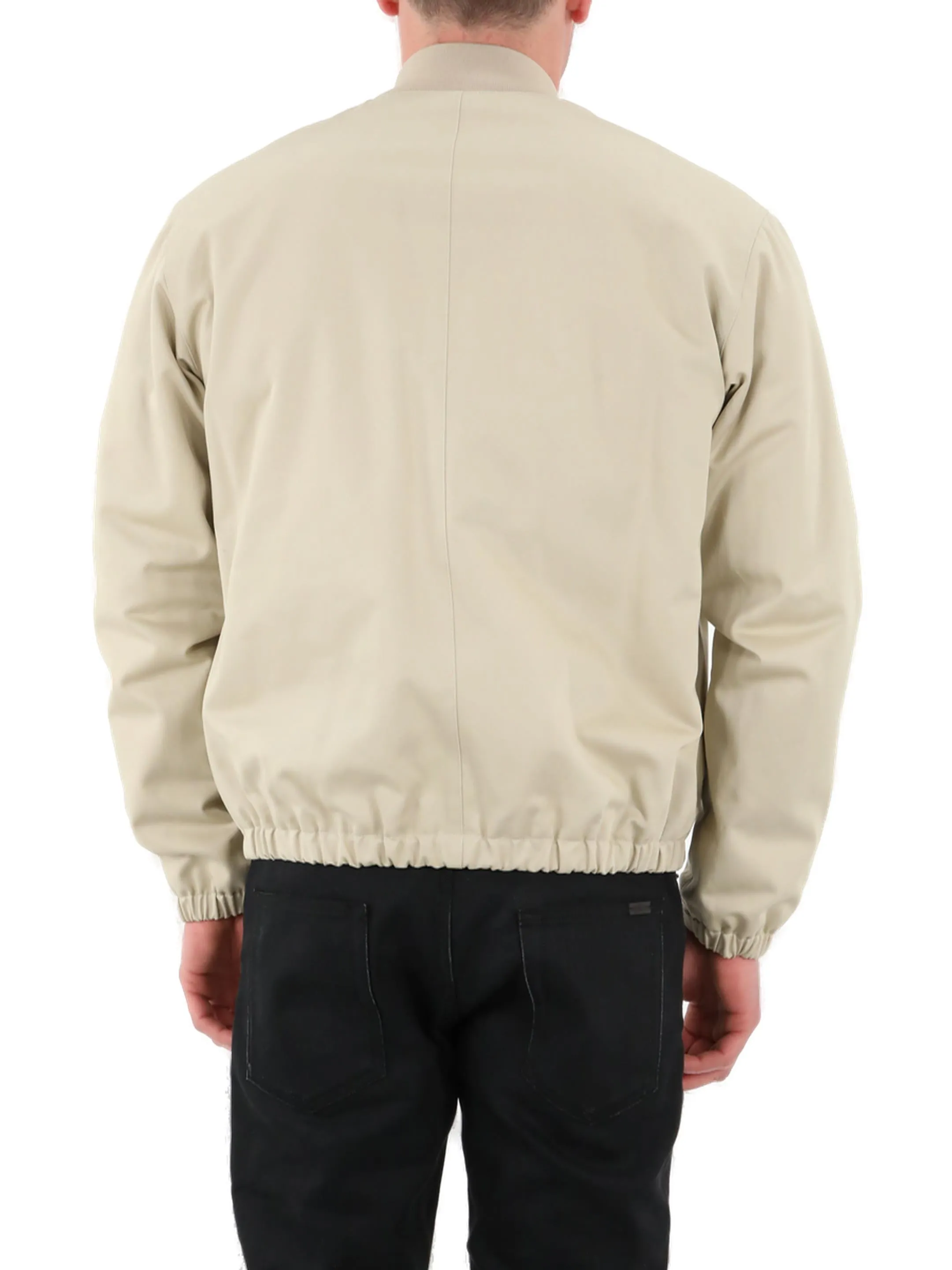 AMI De Coeur Zip-Up Bomber Jacket