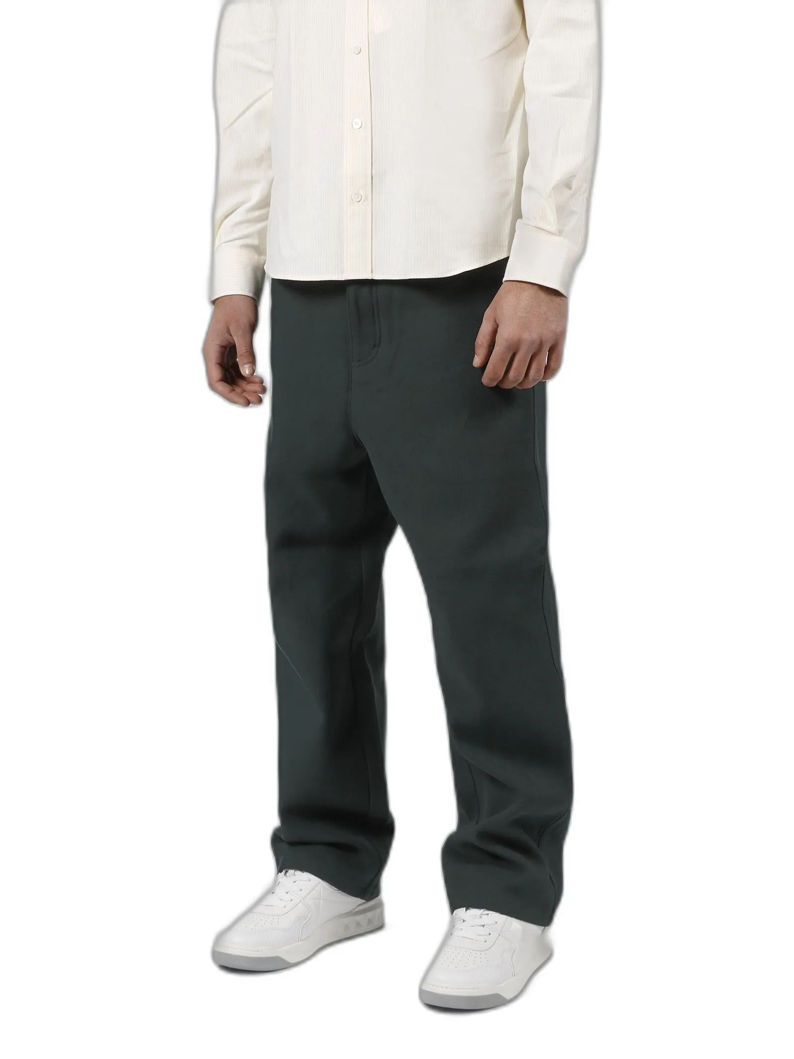 AMI High-Rise Wide Leg Jeans