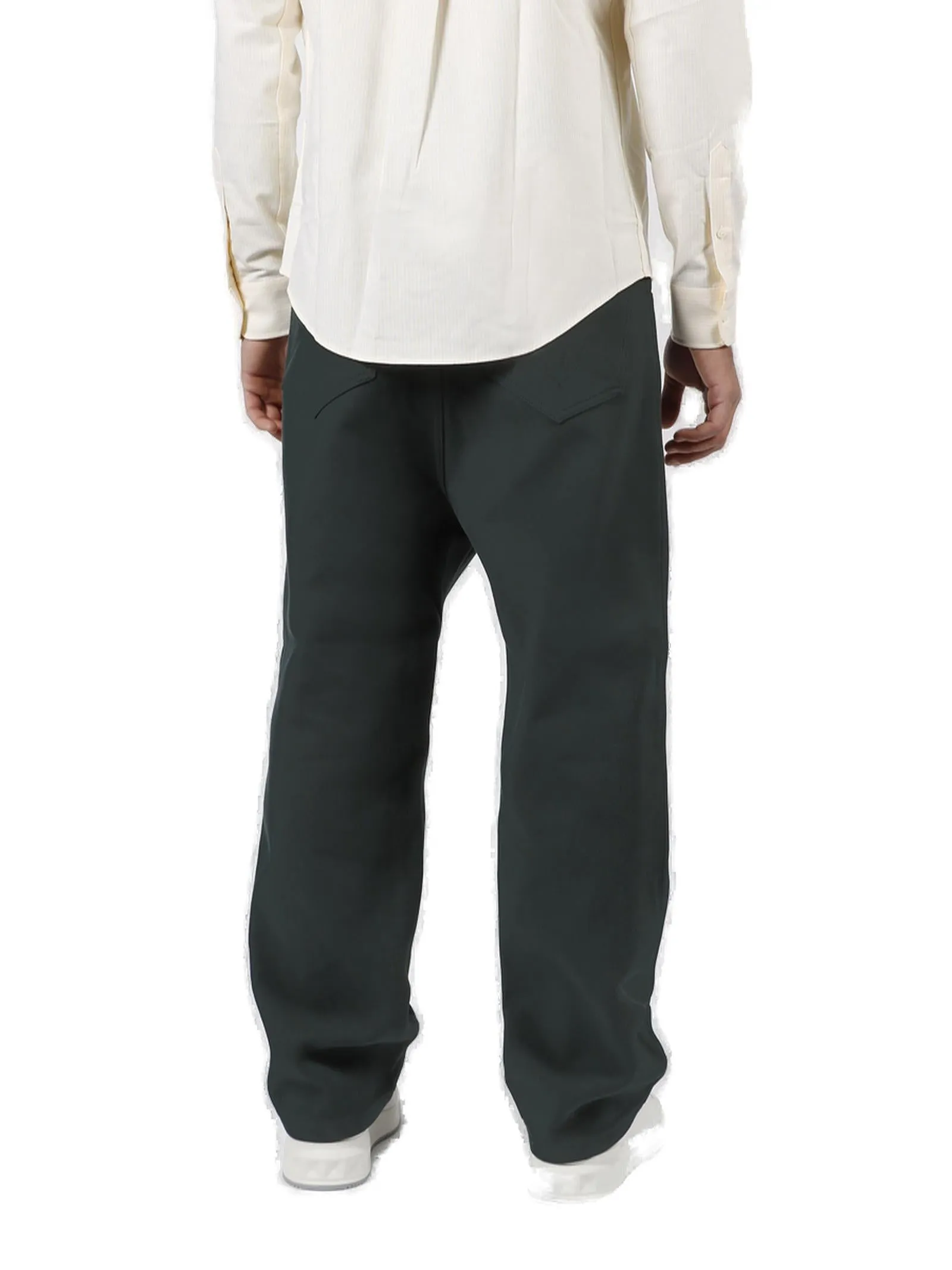 AMI High-Rise Wide Leg Jeans