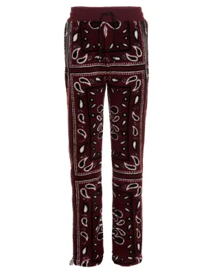Amiri Bandana Printed Drawstring Track Pants