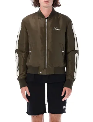 Amiri Skull Detailed Bomber Jacket