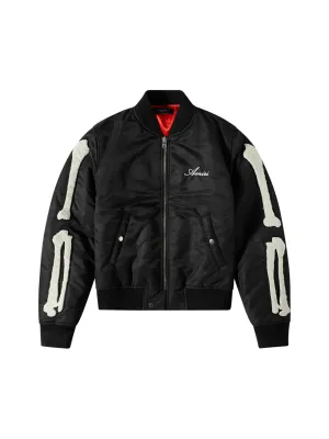 Amiri Skull Detailed Bomber Jacket