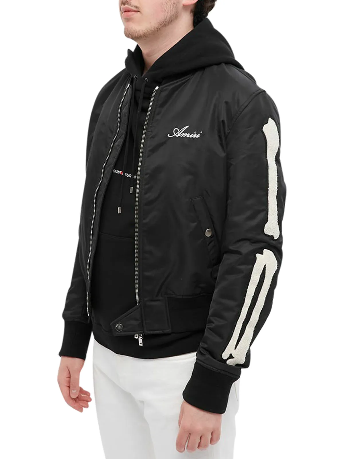 Amiri Skull Detailed Bomber Jacket