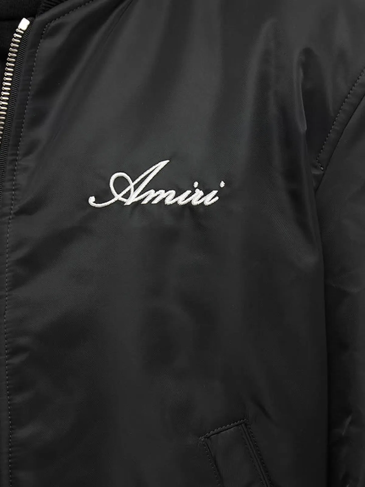 Amiri Skull Detailed Bomber Jacket