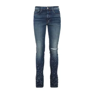 Amiri Stonewashed Distressed Skinny Jeans