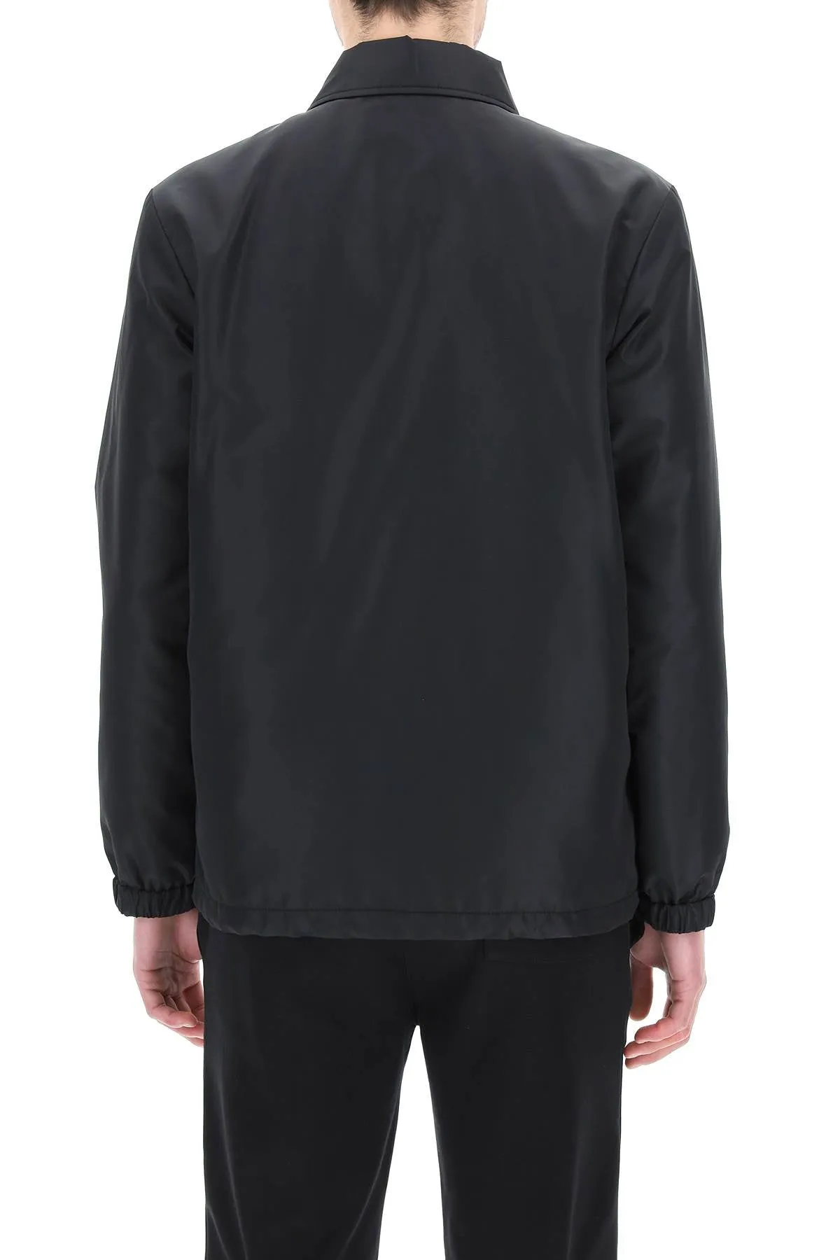 A.P.C. Logo Print Zipped Jacket
