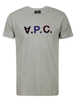 A.P.C. Logo Printed Crewneck T-Shirt
