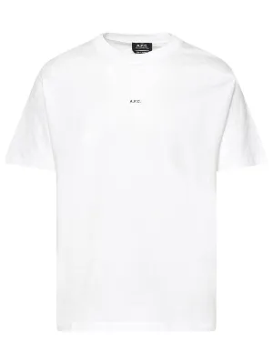 A.P.C. Logo Printed Crewneck T-Shirt