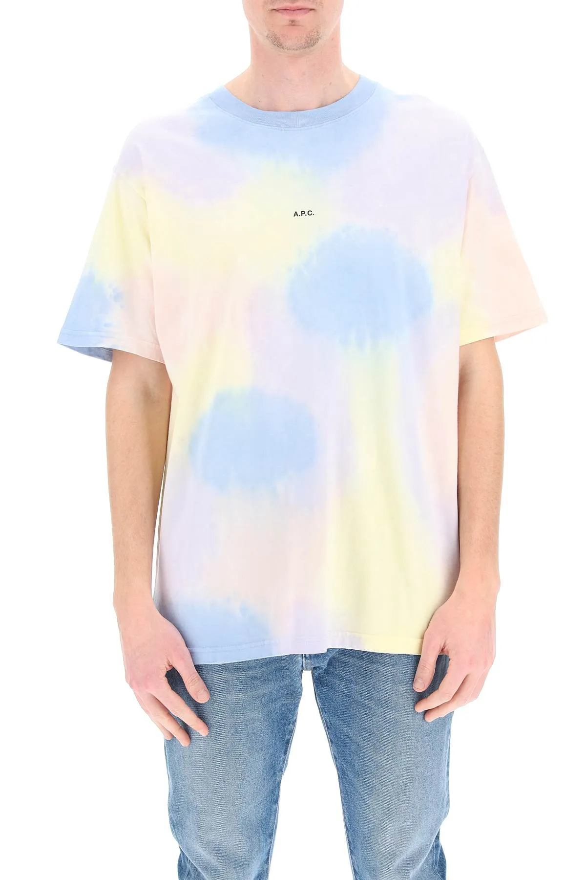A.P.C. Logo Printed Crewneck T-Shirt