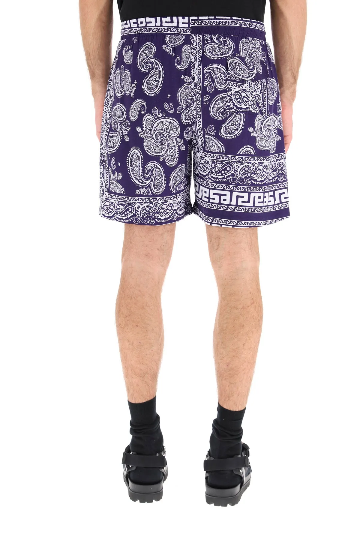 Aries Bandana Print Shorts