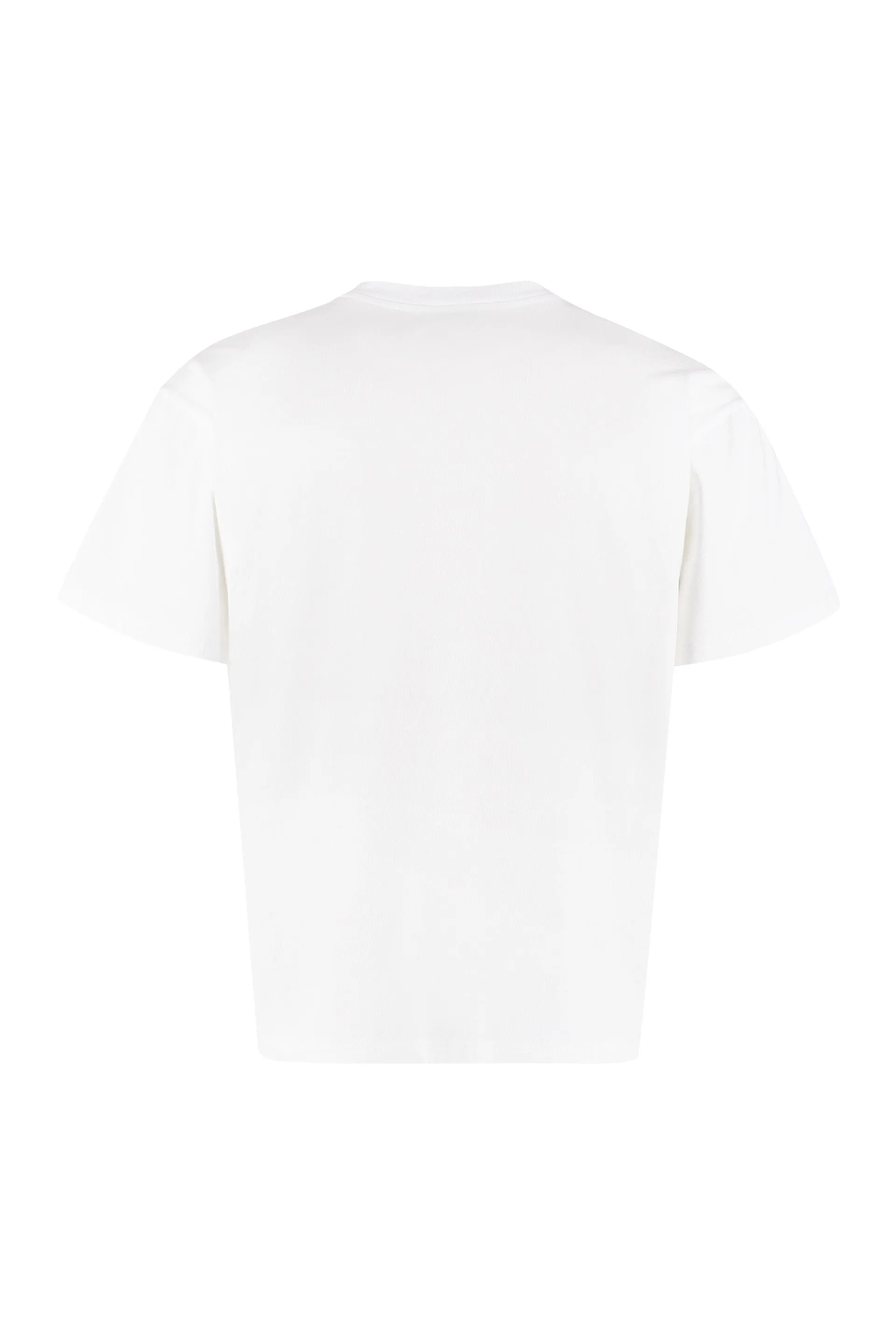 Aries Logo Printed Crewneck T-Shirt