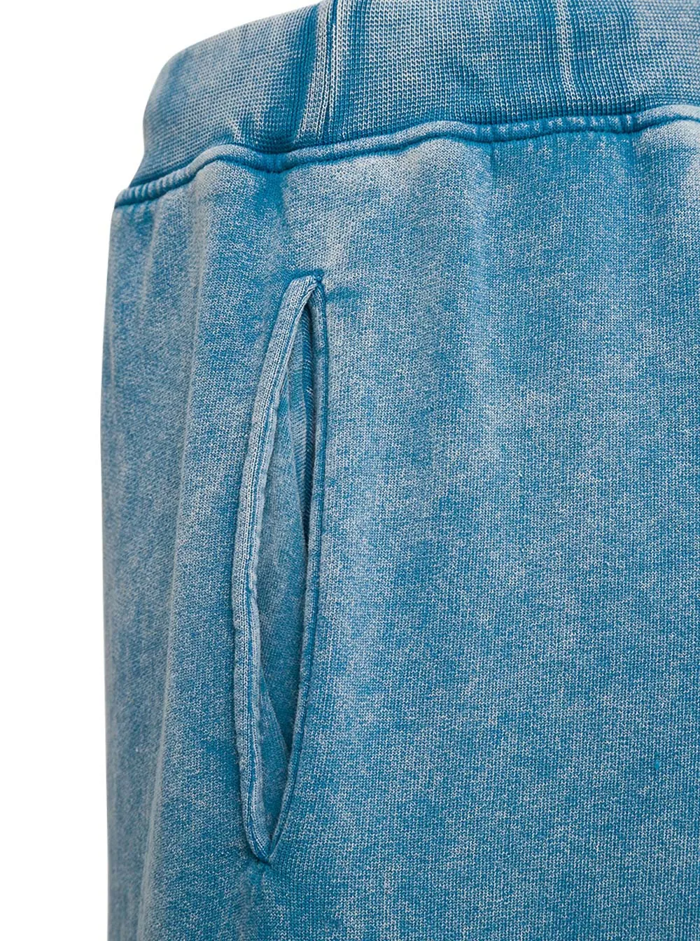 Aries Logo Printed Faded-Effect Trousers